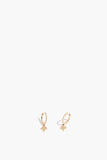 Theodosia Earrings Mushroom Charm Huggies in Yellow Gold Theodosia Mushroom Charm Huggies in Yellow Gold