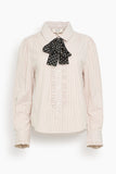 Sea Declan Long Sleeve Button Down in White