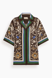 Alemais Maroc Relaxed Shirt in Multi
