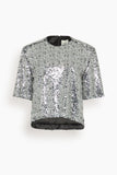 Isabel Marant Helga Top in Silver