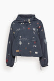 Sea Claira Anorak in Navy