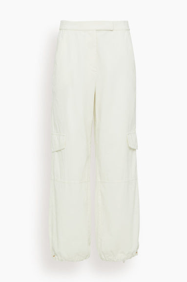 Dorothee Schumacher Pants Twisted Structure Pant in Camellia White Twisted Structure Pant in Camellia White