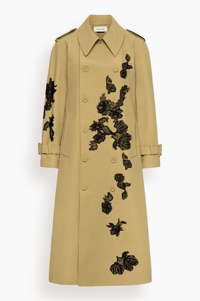 Vaughn Trench in Beige