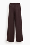 Forte Forte Wool Cloth High Waist Pants in Fondant