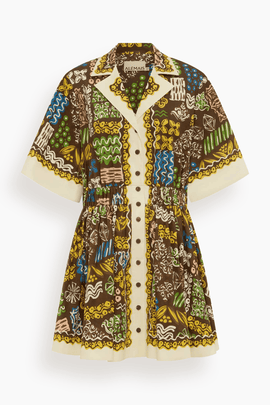 Minnie Mini Dress in Multi