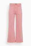 Askk NY Sailor Twill Pant in Washed Pink