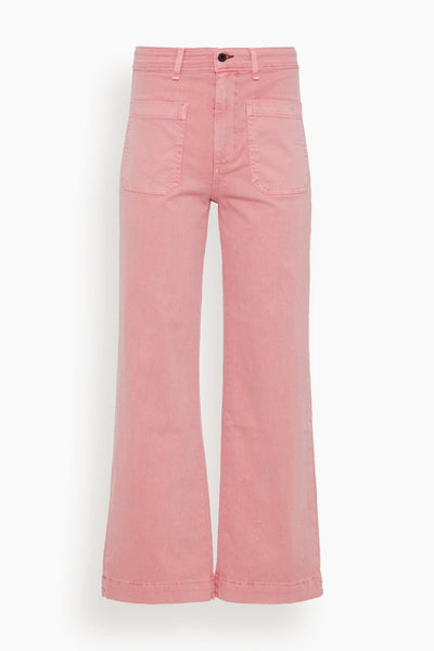 Sailor Twill Pant in Washed Pink