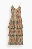 Sea Casual Dresses Roanne Print Tiered Dress in Multi