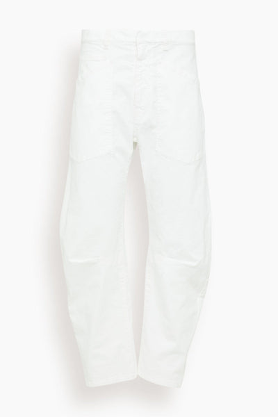 Nili Lotan Shon Pant in White – Hampden Clothing