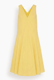 Another Tomorrow Full Skirt Dress in Sun