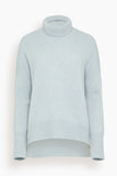 Lisa Yang Heidi Sweater in Misty Blue