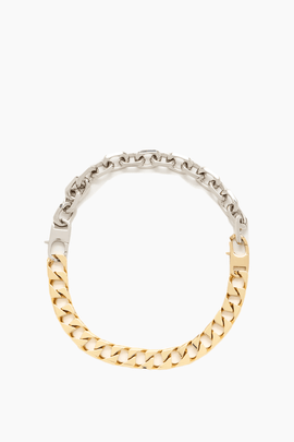 Double Chain Necklace in Multi