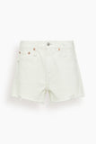R13 X-BF Short in Cement White