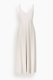 Staud Madison Linen Dress in Natural