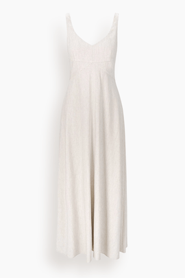 Madison Linen Dress in Natural