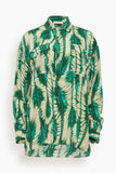 Ulla Johnson Tops Soren Shirt in Acacia Soren Shirt in Acacia