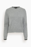 Nili Lotan Venus Sweater in Pebble Grey Heather