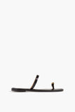 Amanu Strappy Flat Sandals The Kibera Sandal in Black Amanu The Kibera Sandal in Black