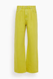 R13 Damon Jean in Vibrant Yellow