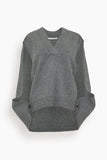 Maria McManus Cocoon Cape in Medium Heather Grey