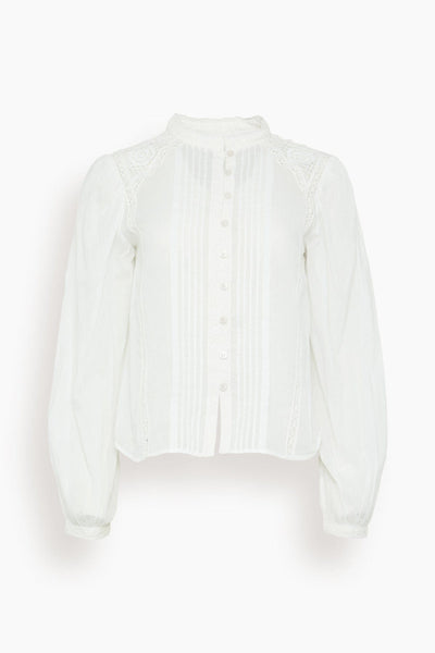 Greicy Blouse in White