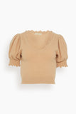 Ulla Johnson Tops Polline Top in Camel Ulla Johnson Polline Top in Camel