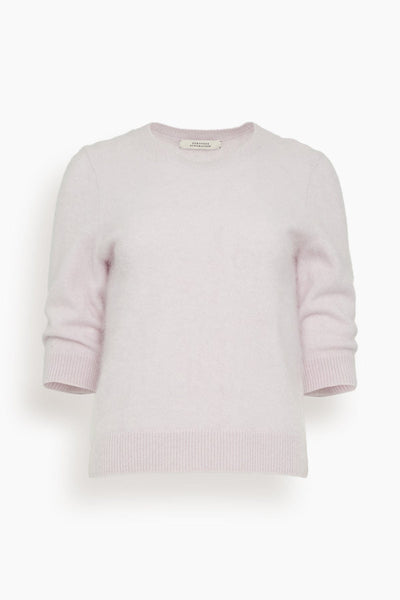 Fluffy Statement Pullover in Orchid