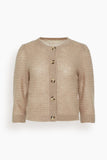 Vanessa Bruno Sweaters Erika Cardigan in Castor Vanessa Bruno Erika Cardigan in Castor