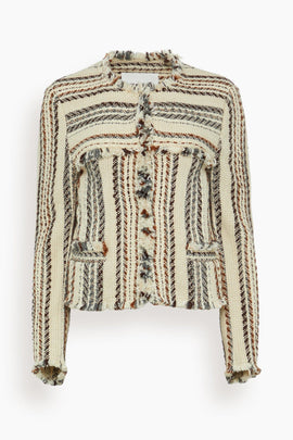 Izaria Jacket in Ecru