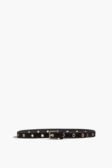 Rachel Comey Belts Eyelet Lyon Belt in Black Rachel Comey Eyelet Lyon Belt in Black