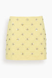 Tanya Taylor Skirts Ari Skirt in Lemon Meringue Ari Skirt in Lemon Meringue