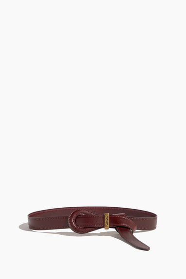 Isabel Marant Belts Brindi Belt in Burgundy