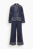 Sea Kit Sleepwear Pajama Set in Navy