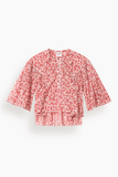 Etoile Isabel Marant Veelia Top in Red