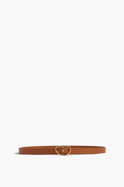 Skinny Georgia Belt in Tan