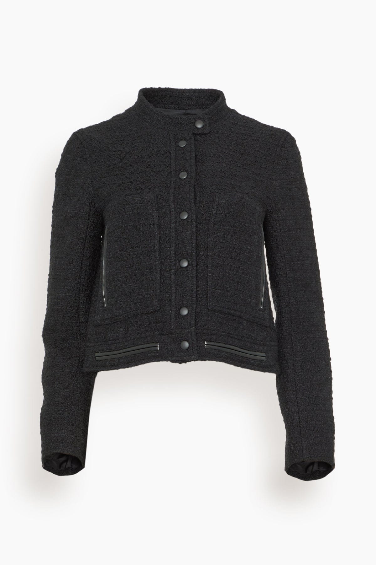 Hampden Clothing Jackets Alice Suiting Jacket in Black