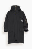 Sacai Coats Carhartt WIP Coat in Black