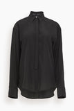 Proenza Schouler Tops Demi Blouse in Black Demi Blouse in Black