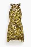 Alemais Mona Mini Dress in Yellow