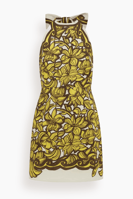 Mona Mini Dress in Yellow