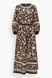 Alemais Maroc Midi Dress in Multi