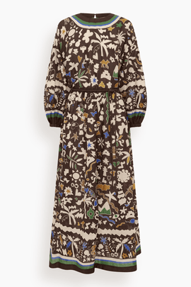 Maroc Midi Dress in Multi