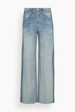 Rag And Bone Miramar Terry Wide Leg Track Pant in Coney