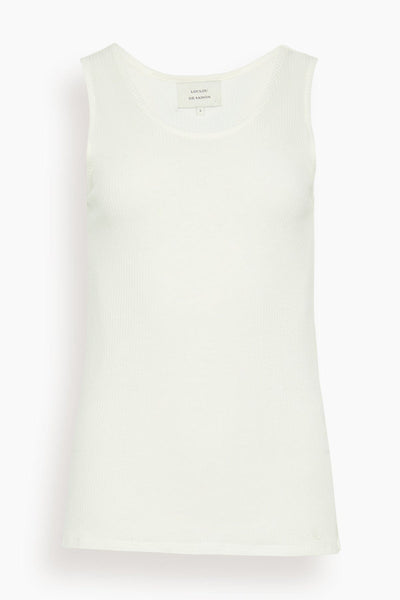 Alicudi Tank Top in Ivory