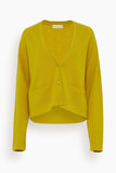 Dries Van Noten Sweaters Toos Cardigan in Mustard Dries Van Noten Toos Cardigan in Mustard
