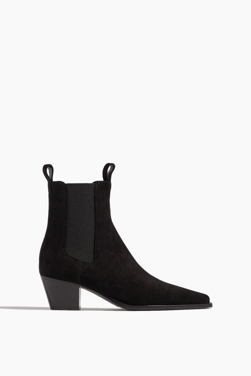 Toteme Ankle Boots The City Boot in Black