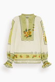 Alemais Dixie Top in Citrus
