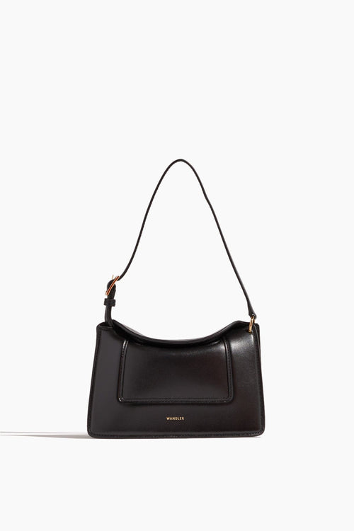 Wandler Shoulder Bags Penelope Micro Bag in Black