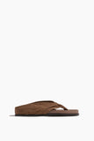 A.Emery Strappy Flat Sandals Shaw Sandal in Caribou Suede A.Emery Shaw Sandal in Caribou Suede