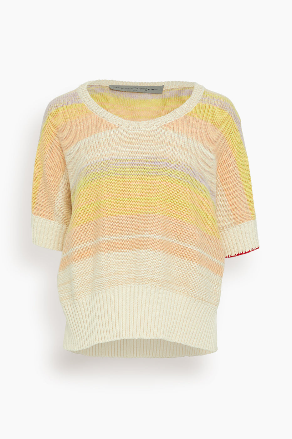 Raquel Allegra Sweaters Allesandro Sweater in Yellow Raquel Allegra Allesandro Sweater in Yellow